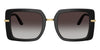 Dolce&Gabbana DG4491 #colour_black on leopard/grey gradient