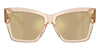 Dolce&Gabbana DG4493 #colour_camel crystal/clear with real yellow gold mirror