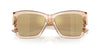 Dolce&Gabbana DG4493 #colour_camel crystal/clear with real yellow gold mirror