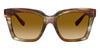 Dolce&Gabbana DG4498 #colour_striped ochre/light yellow to light brown gradient