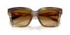 Dolce&Gabbana DG4498 #colour_striped ochre/light yellow to light brown gradient