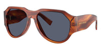 Dolce&Gabbana DG4504 #colour_striped ginger/dark blue polarised