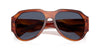 Dolce&Gabbana DG4504 #colour_striped ginger/dark blue polarised