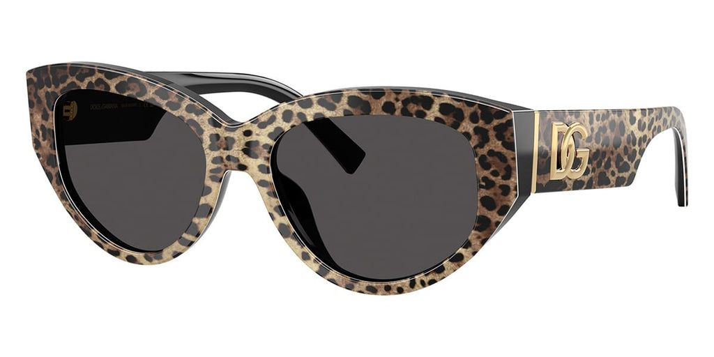 Dolce&Gabbana DG4514 #colour_leo brown on black/dark grey