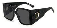 DSQUARED2 D2 0096/S #colour_black/grey solid tint cat 3