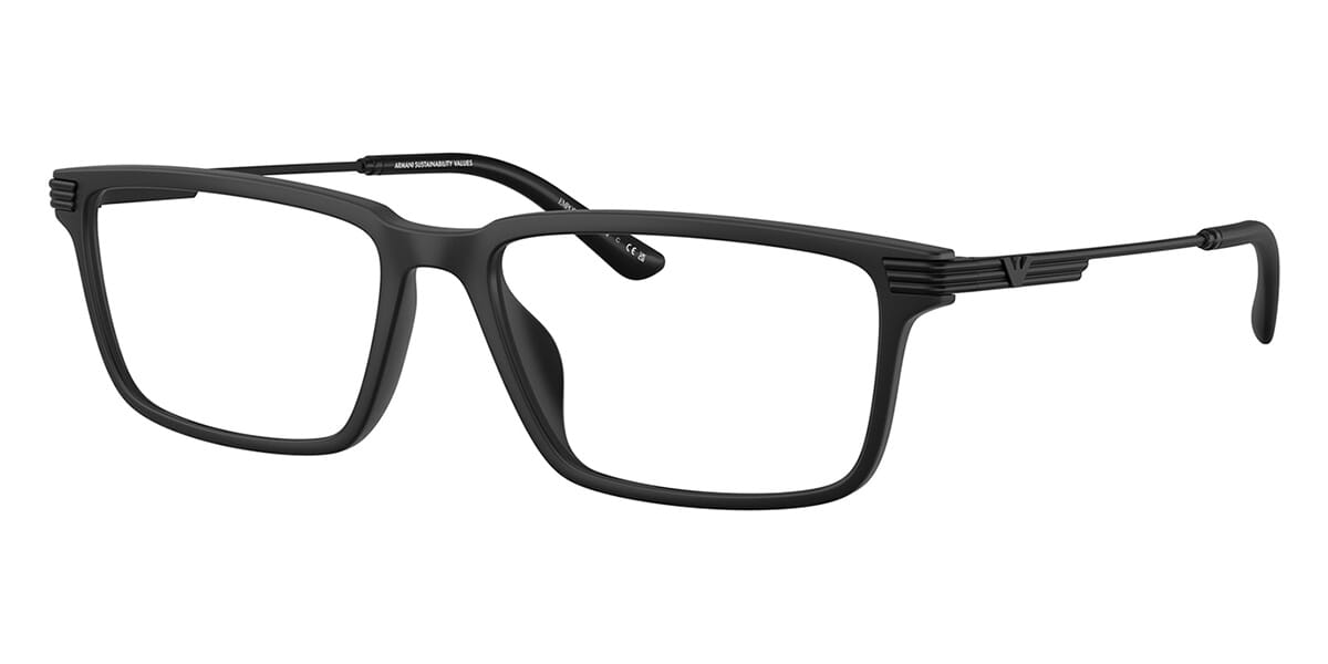 Emporio Armani EA3268U Rectangle Glasses | Fashion Eyewear