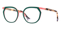 Face A Face Bocca Cocoto 2 #colour_green with pink havana