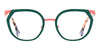 Face A Face Bocca Cocoto 2 #colour_green with pink havana
