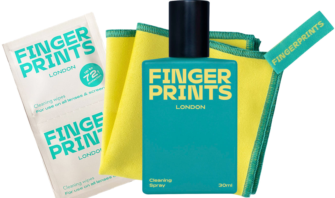 FINGERPRINTS Lens and Screen Cleaning Kit Lemongrass