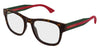 Gucci GG0004ONN #colour_havana and green