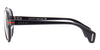 Gucci GG0447S #colour_black and dark ruthenium/grey polarised