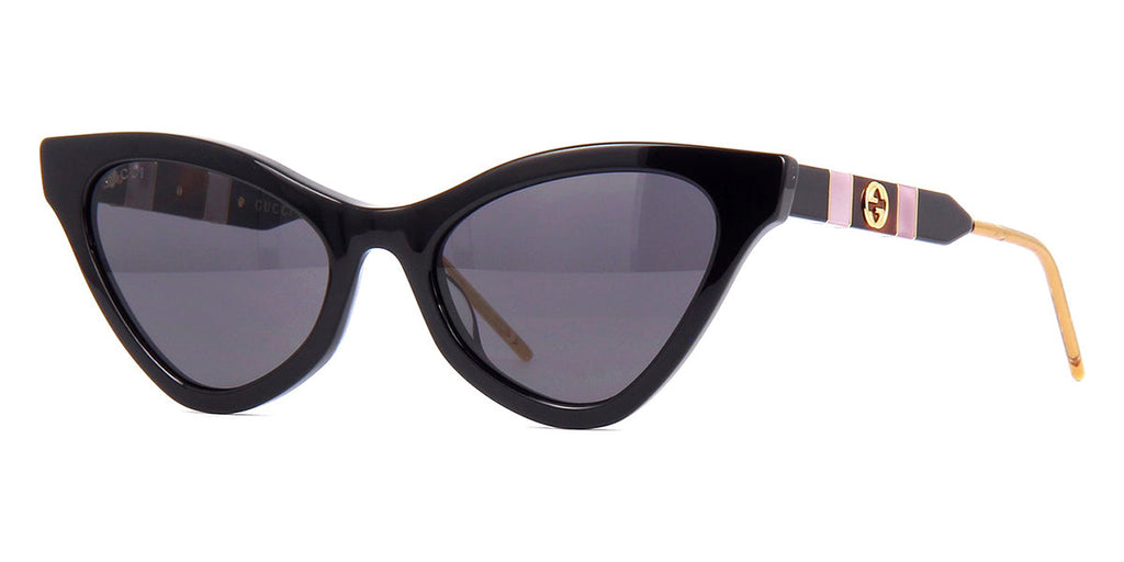 Gucci GG0597S #colour_black and gold/grey