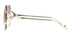 Gucci GG0646S #colour_gold/brown gradient