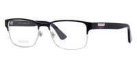 Gucci GG0750O #colour_matte black and silver with shiny black