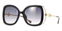 Gucci GG1021S #colour_black and gold/grey gradient with light mirror
