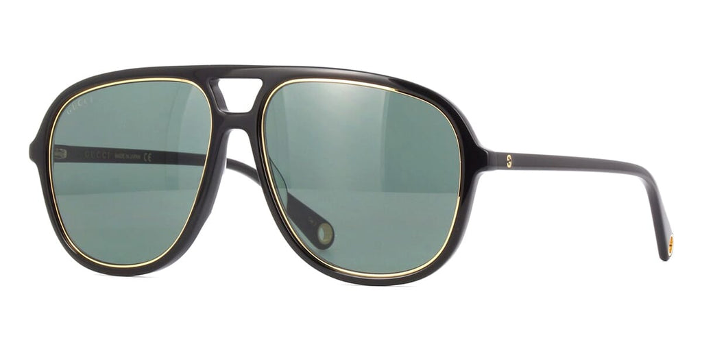 Gucci GG1077S #colour_black and gold/green