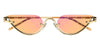 Gucci GG1603S #colour_shiny gold/yellow with pink logo mirror