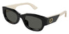 Gucci GG1667SK #colour_black with ivory/grey