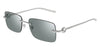 Gucci GG1703S #colour_silver/green with light silver mirror