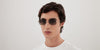Gucci GG1703S #colour_shiny light gold/grey gradient with light mirror