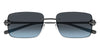 Gucci GG1703S #colour_shiny dark ruthenium/blue gradient with light mirror