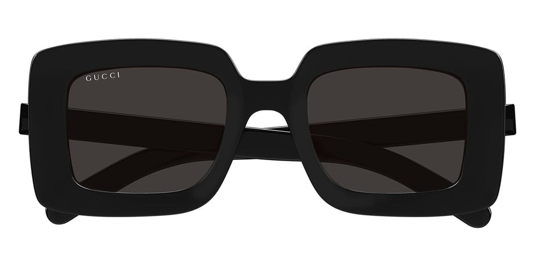 Gucci GG1718S 001 BRAND NEW Sunglasses Black Grey Women Square GUCCI GG1718S 001 Black/Grey 51-23-145 Sunglasses New  main image 4