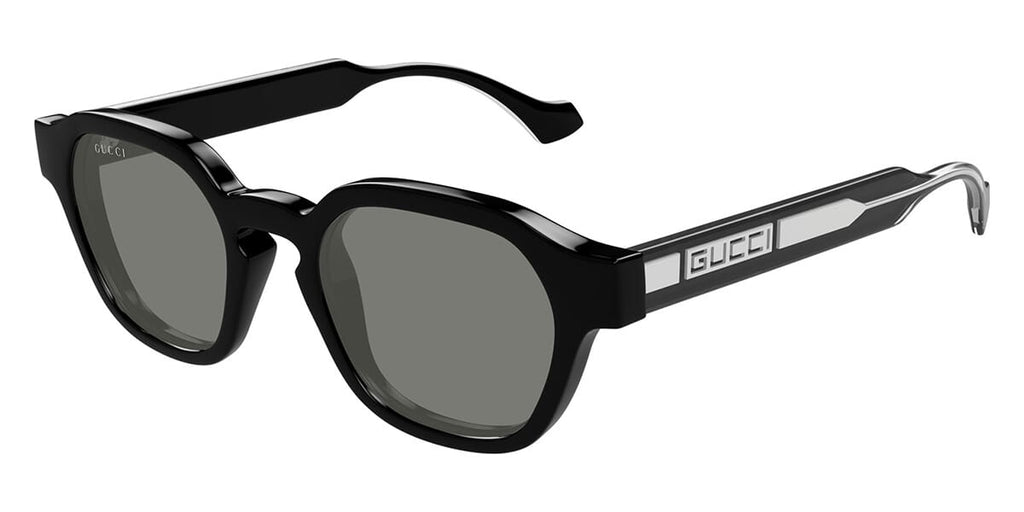 Gucci GG1730S #colour_black with crystal silver detail/grey
