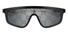 Gucci GG1736S #colour_black with grey/grey with logo light silver mirror