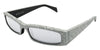 Gucci GG1780S #colour_grey with metal stud detail/grey with silver mirror