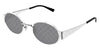 Gucci GG1854S #colour_silver with logo detail/grey with light logo silver mirror detail