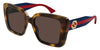 Gucci GG1861S #colour_havana with blue/brown