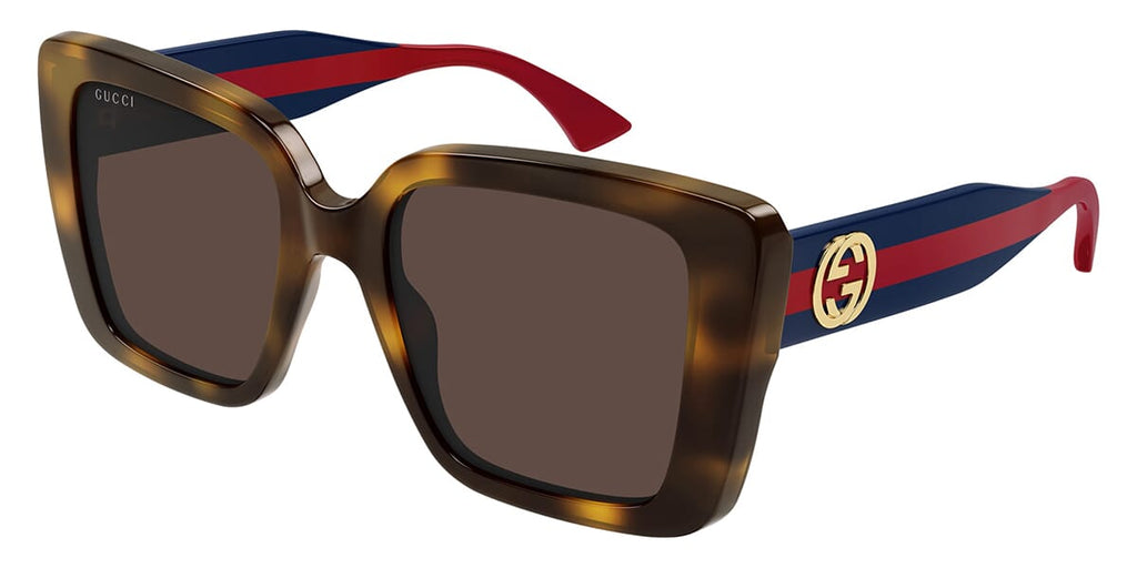 Gucci GG1861S #colour_havana with blue/brown