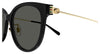 Gucci GG1883SK #colour_black with gold/grey