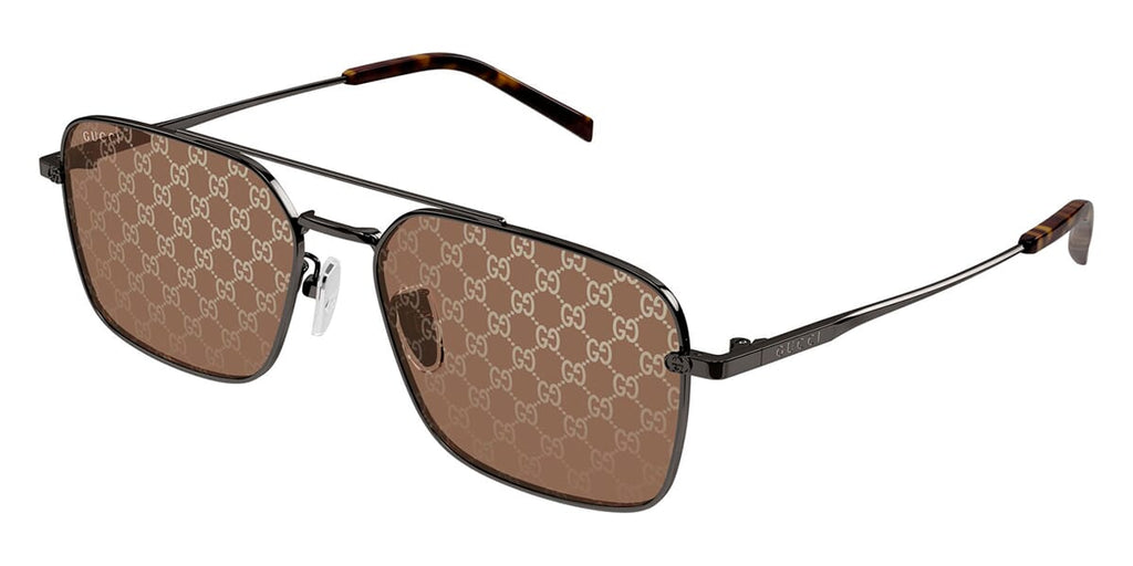 Gucci GG1957SA#colour_grey-brown-with-silver-logo-mirror