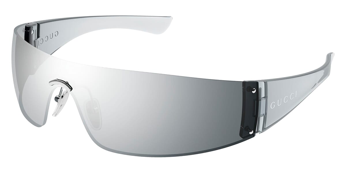 Gucci Vintage Silver-Tinted Shield Sunglasses Gucci GG 2683/S – Vintage Frames Company main image 4