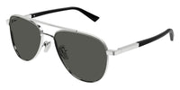 Gucci GG1962S #colour_shiny silver and black/grey with light mirror