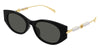 Gucci GG1970SA #colour_black with gold and pearl details/grey