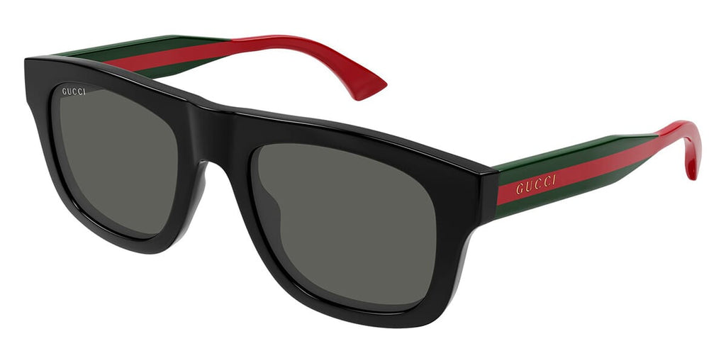 Gucci GG1991S #colour_shiny black and red/grey with light mirror