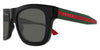 Gucci GG1991S #colour_shiny black and red/grey with light mirror