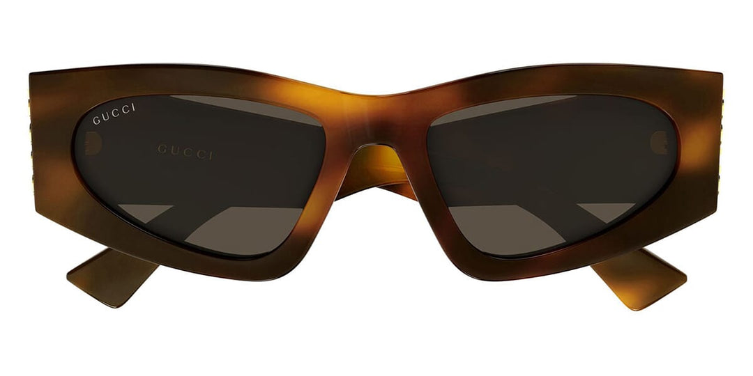 NEW Gucci GG2040S Black Cat Eye Logo Sunglasses $515 Gucci Gg2040s Black Female Cat-Eye Sunglasses | Eyewear Index main image 2