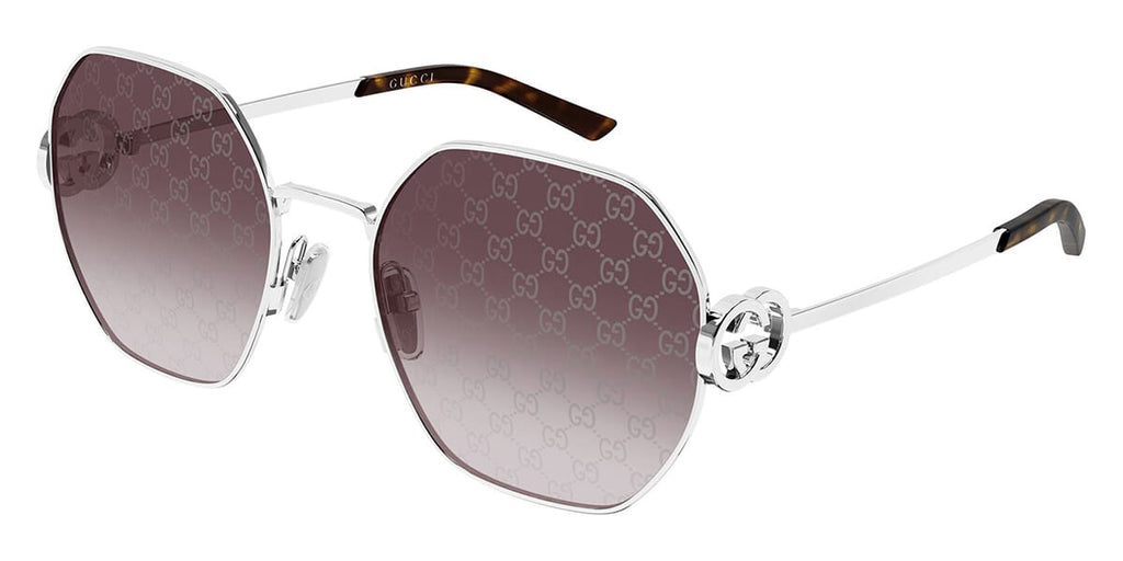 Gucci GG2046S #colour_silver/red gradient with silver logo mirror