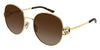 Gucci GG2047S #colour_gold/brown gradient