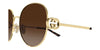 Gucci GG2047S #colour_gold/brown gradient