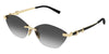 Gucci GG2050S #colour_gold and black/grey gradient