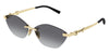 Gucci GG2050S #colour_gold/grey gradient