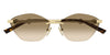 Gucci GG2050S #colour_gold and ivory/brown gradient