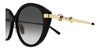 Gucci GG2056SA #colour_black and gold/grey gradient