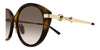 Gucci GG2056SA #colour_havana and gold/brown gradient