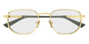 Gucci GG2093O #colour_gold and green rubber