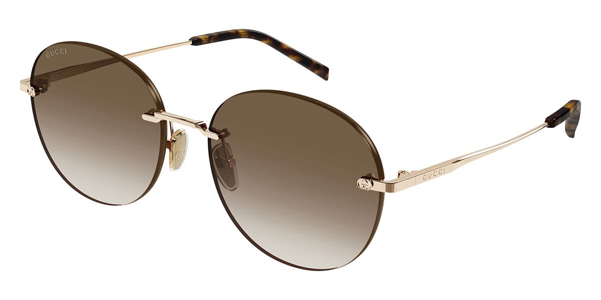 Gucci GG2101SA Round Sunglasses | Fashion Eyewear US display picture 2